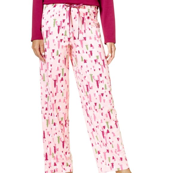 Hue Women's Tossed Trees Printed Pajama Pants, Large - Picture 1 of 1